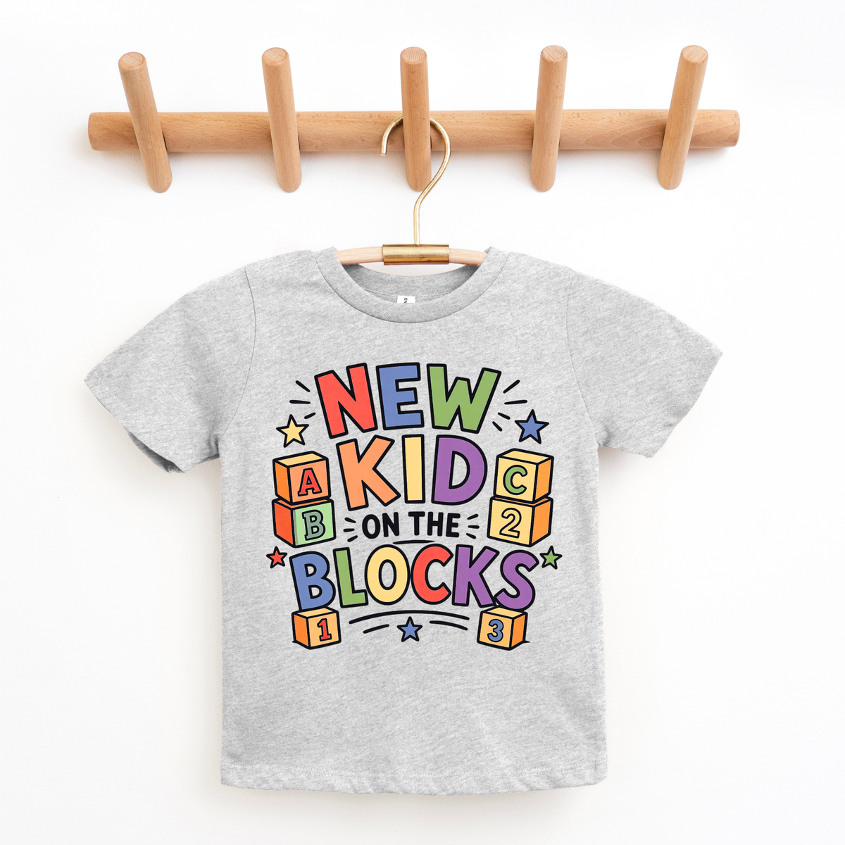 New Kid On The Blocks- Preschool Graphic Tshirt