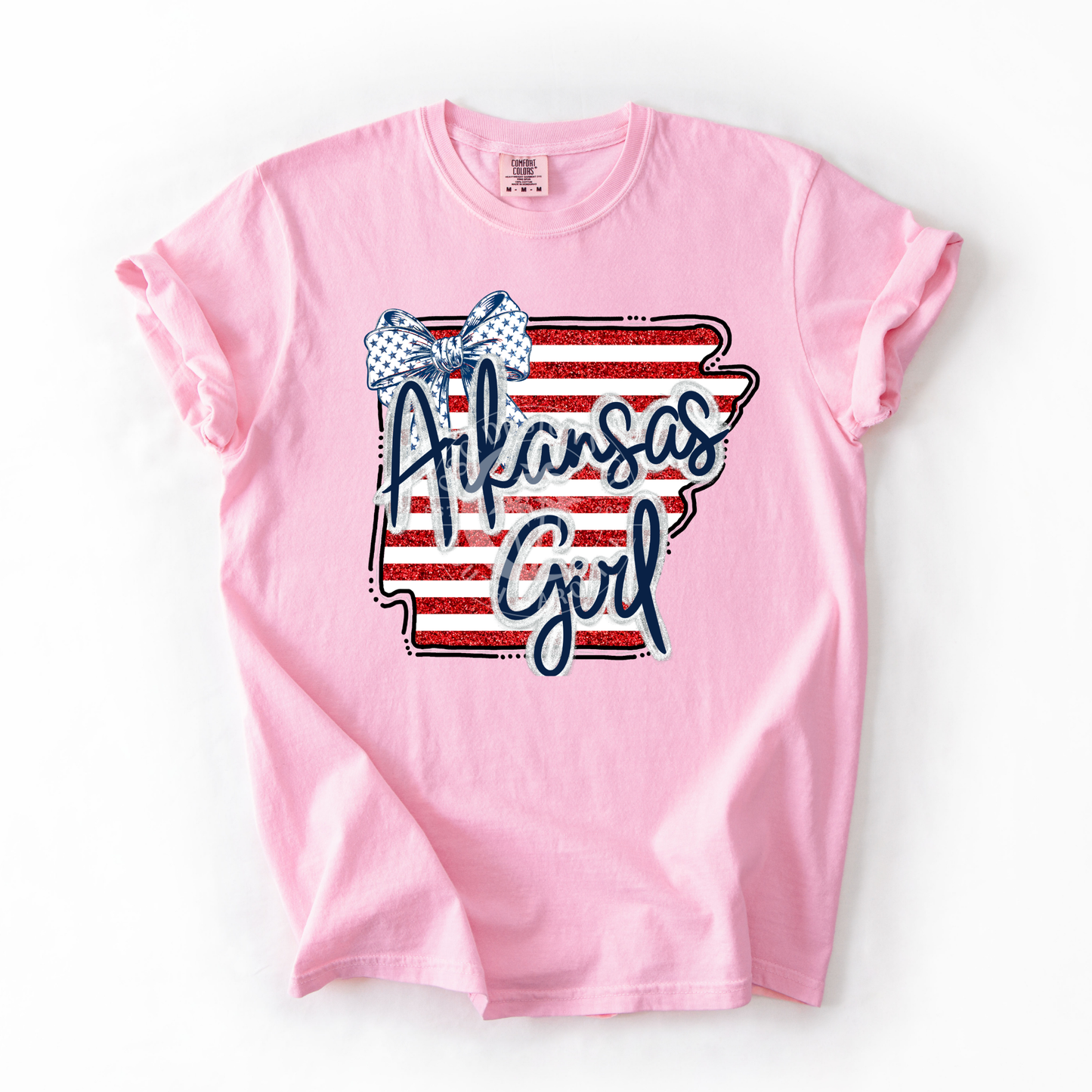 Arkansas Girl- Patriotic State- PNG
