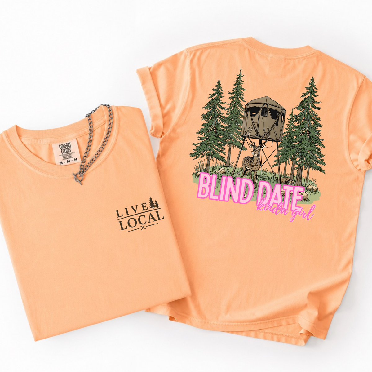 Deer Blind Date Kinda Girl- Women's Southern Tee