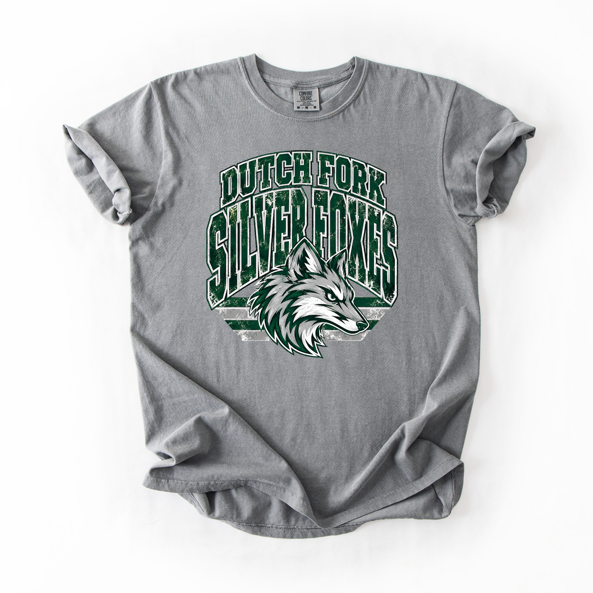 Dutch Fork Vintage Mascot Comfort Colors Tee- YOUTH & ADULT