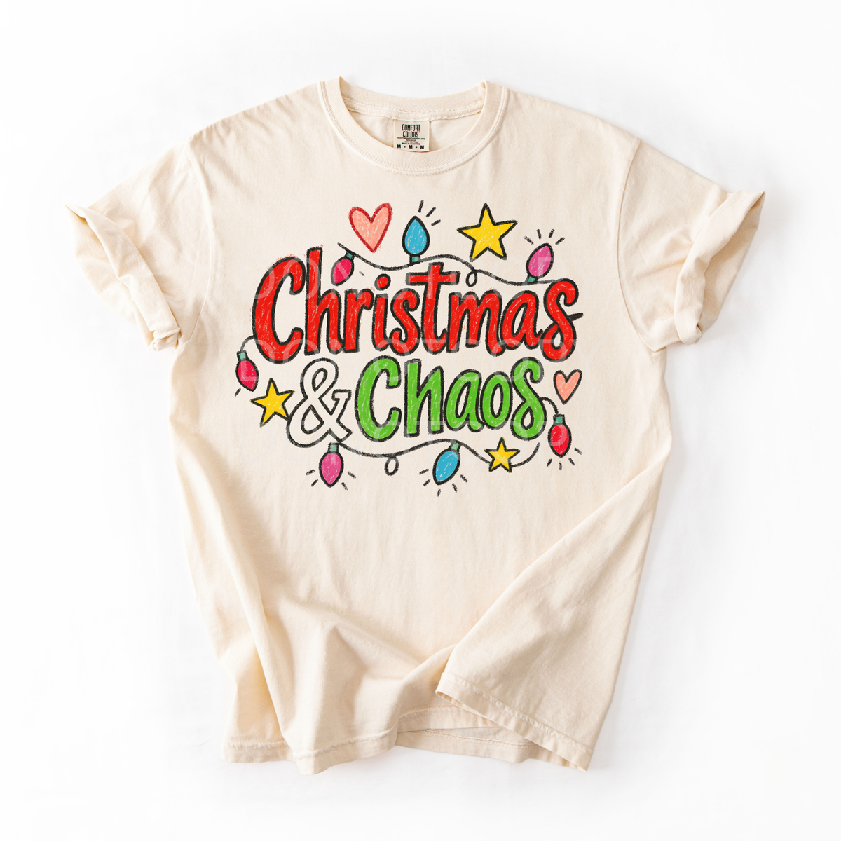Christmas & Chaos- Tshirt