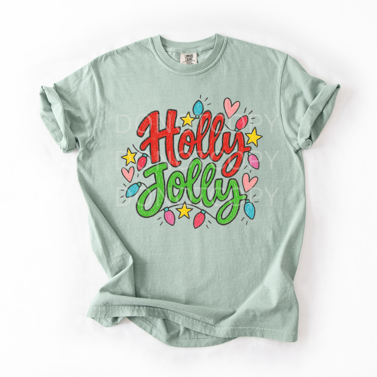Holly Jolly Doodle Tshirt