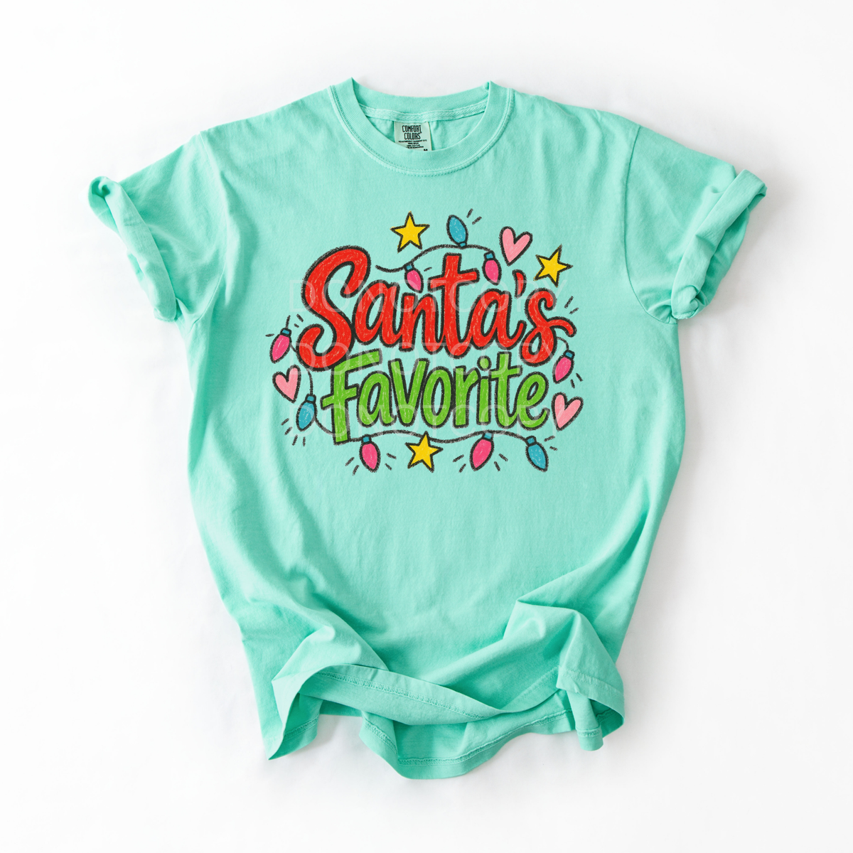 Santa's Favorite Doodle- Tshirt