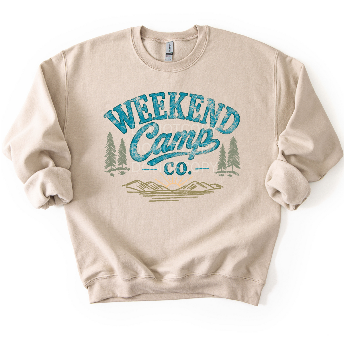 Weekend Camp Co- Retro Sweatshirt