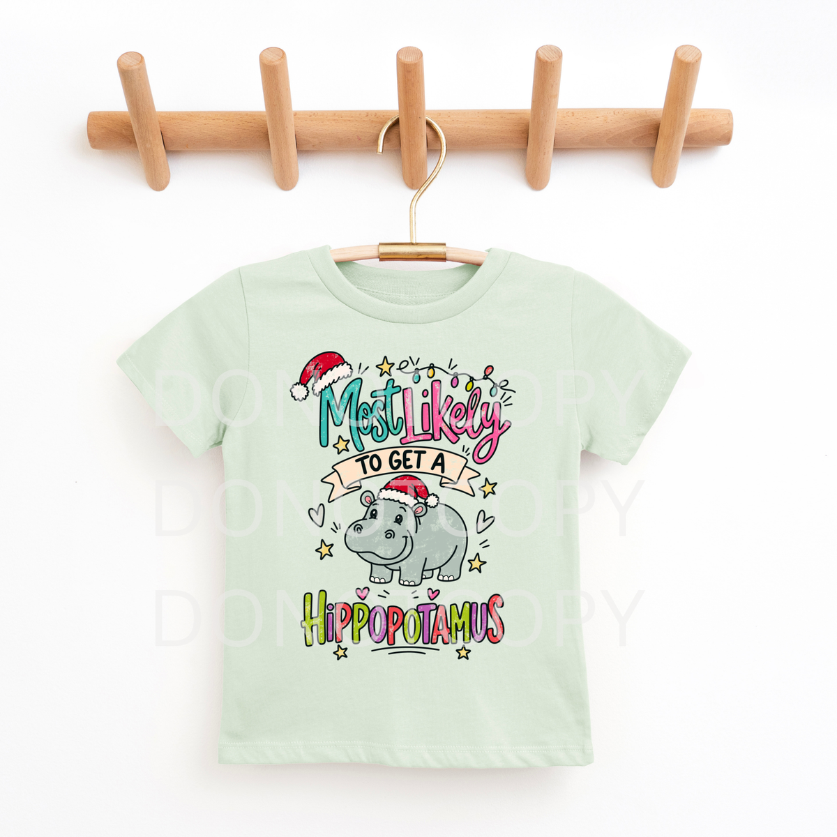 Most Likely To Get A Hippo- YOUTH Tee or Sweatshirt