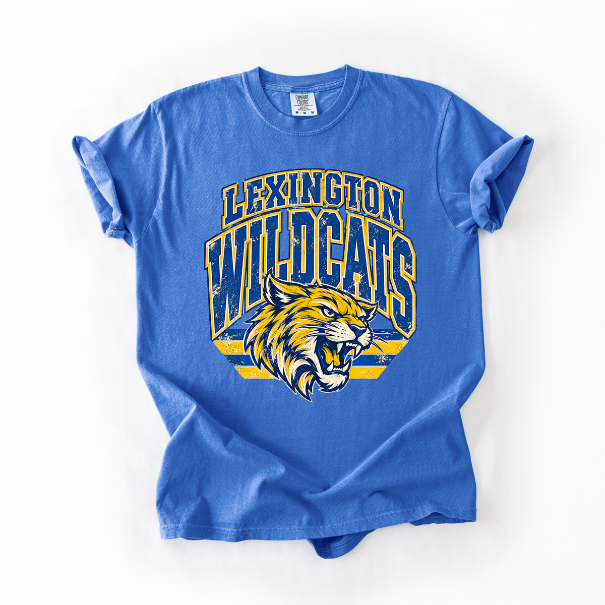 Lexington Vintage Mascot Comfort Colors Tee- YOUTH & ADULT