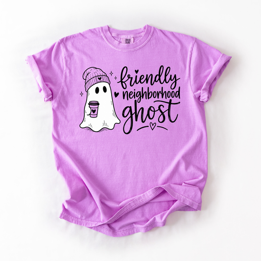Friendly Neighborhood Ghost- Halloween Women's Tee