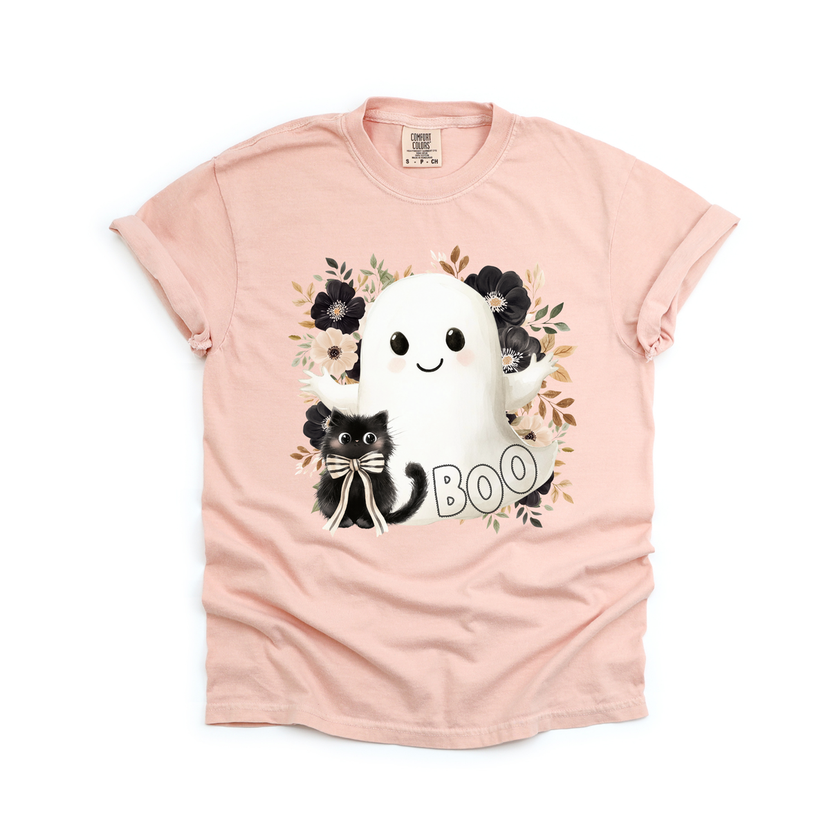 Boo Ghost- Preppy Halloween Women's Tshirt