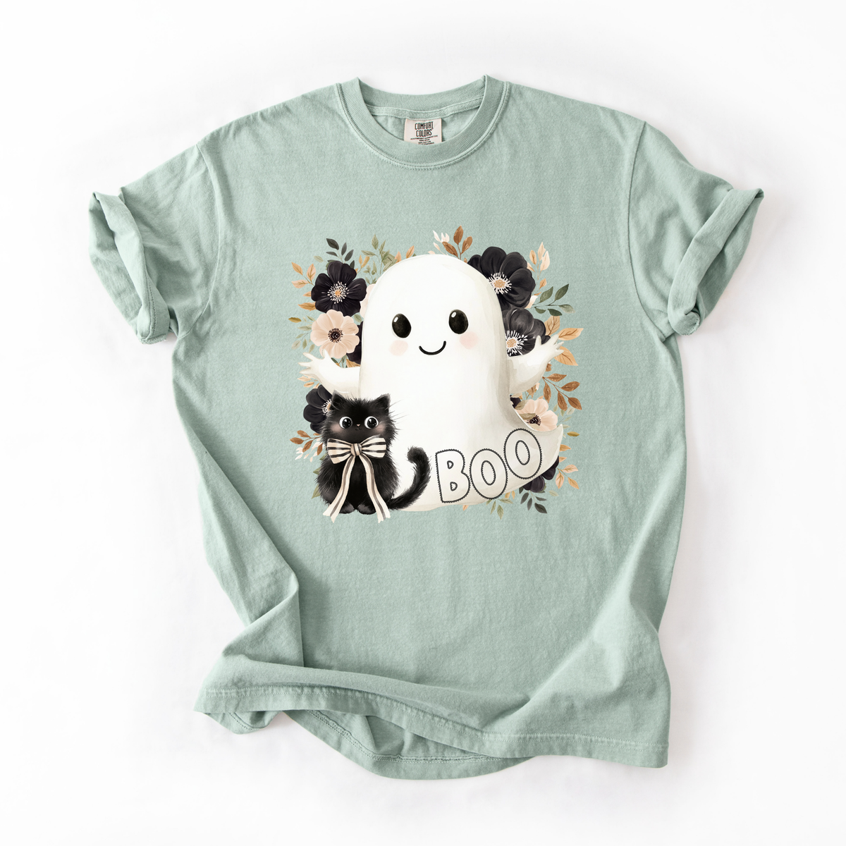 Boo Ghost- Preppy Halloween Women's Tshirt