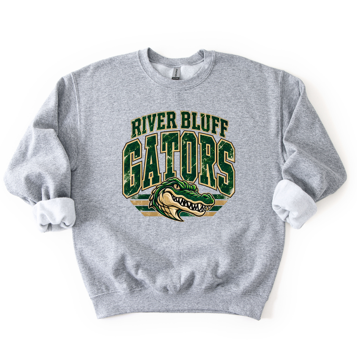 River Bluff Vintage Mascot Sweatshirt- ADULT