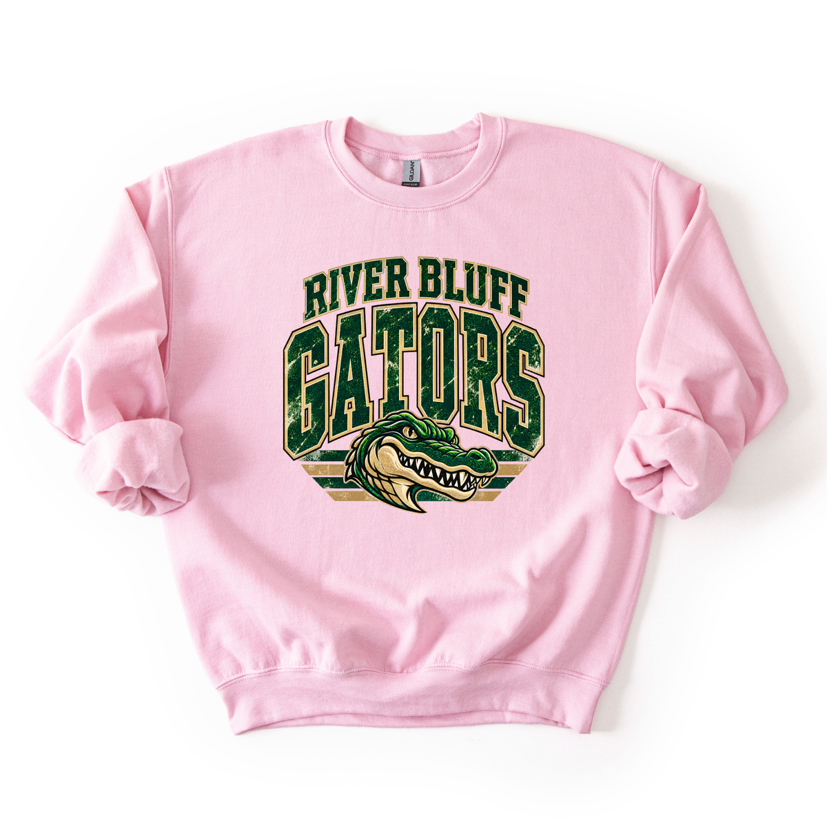 River Bluff Vintage Mascot Sweatshirt- ADULT