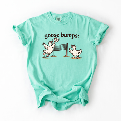Goose Bumps- Volleyball Sports Mom Graphic Tee