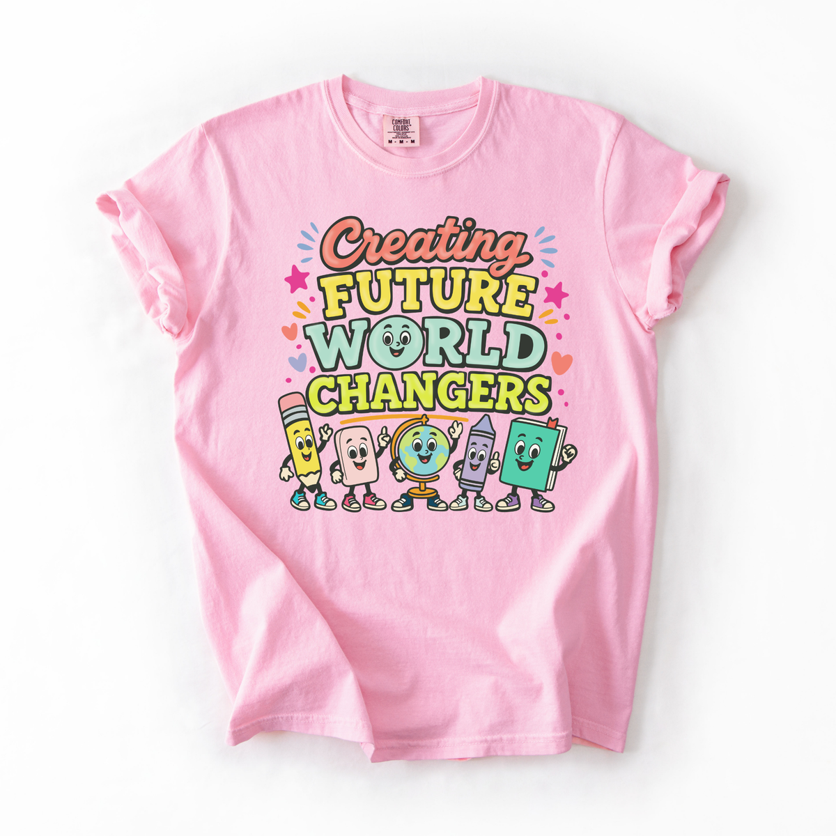 Creating Future World Changers- Teacher Doodle Tee