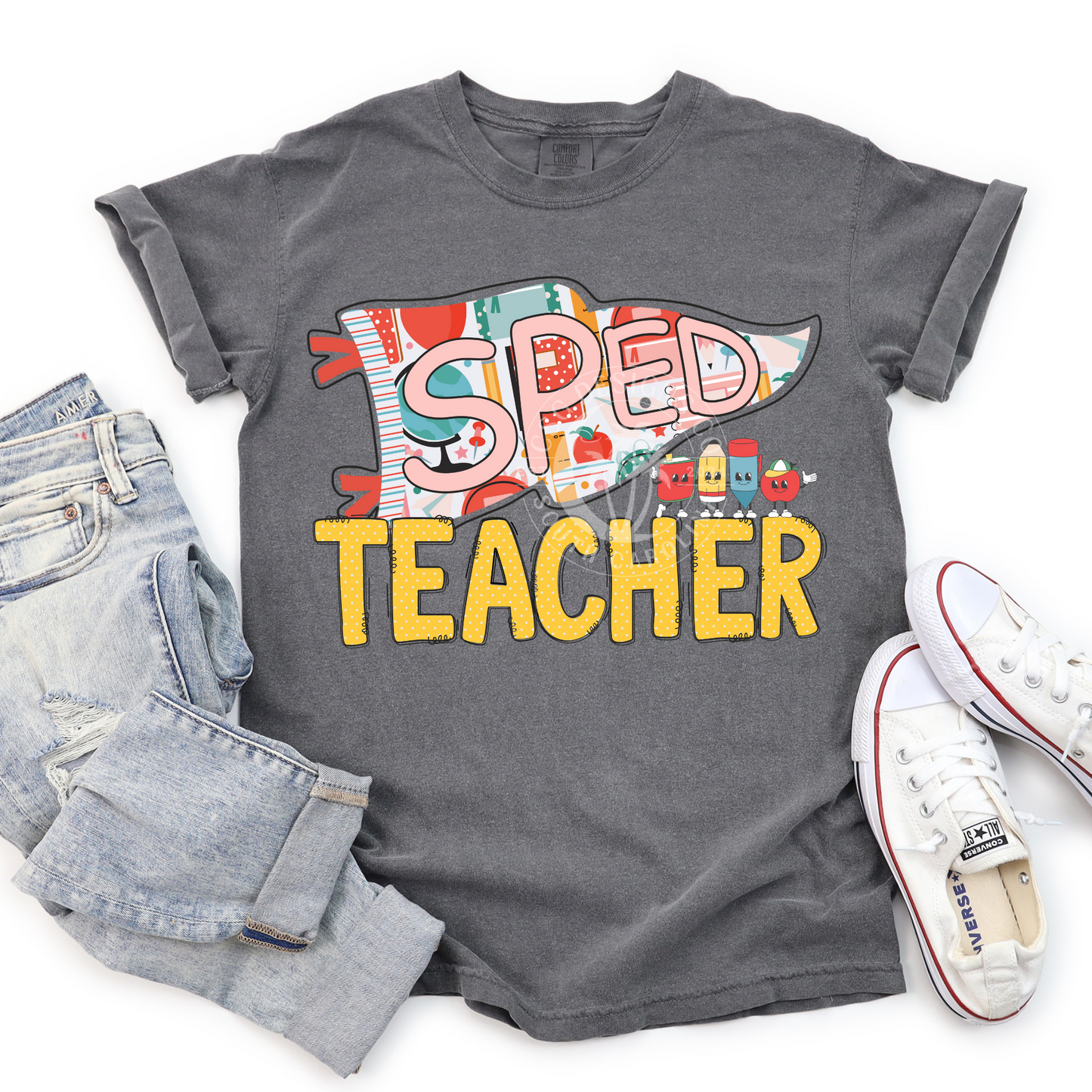Sped Teacher-Flag- PNG