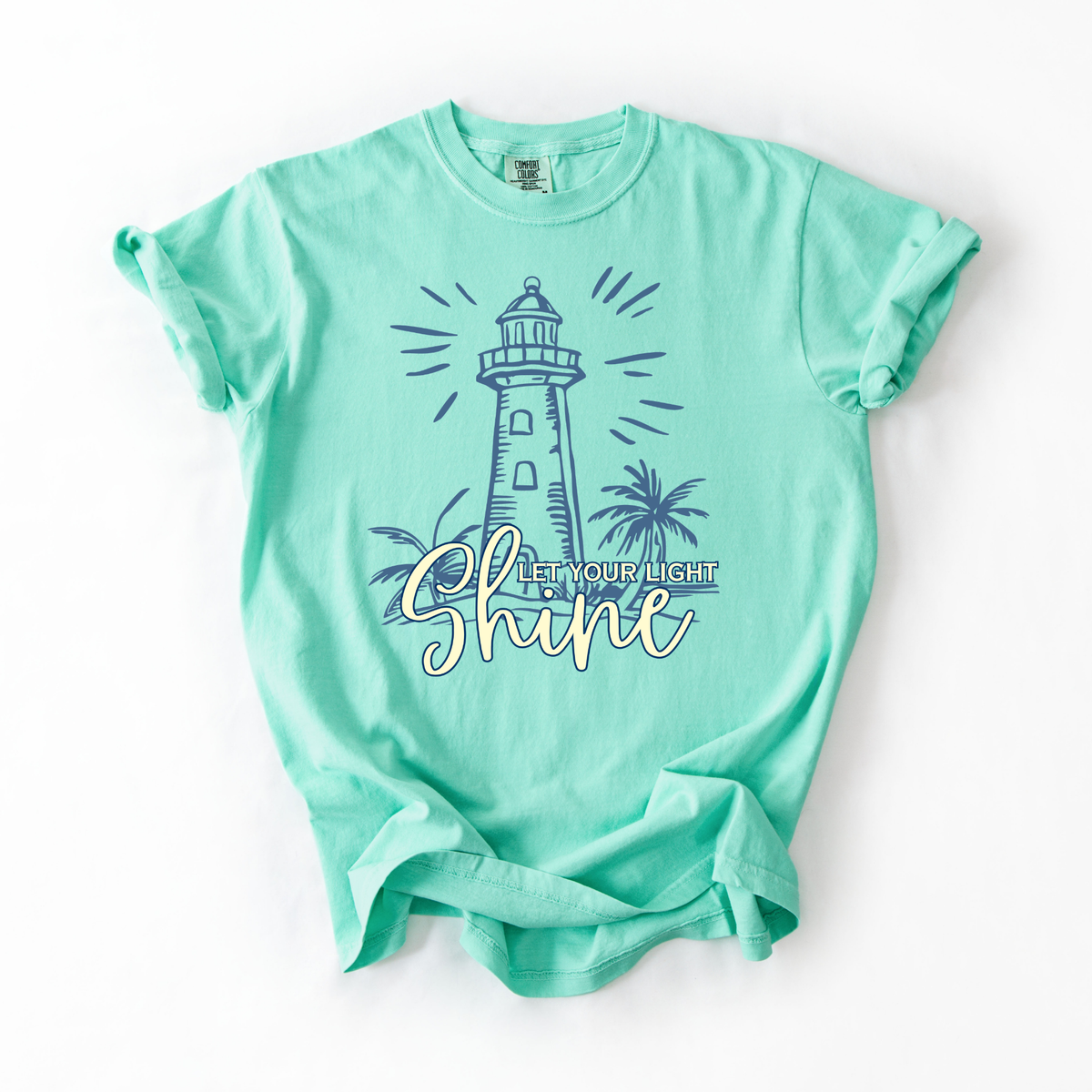 Let Your Light Shine- Lighthouse Beach Tshirt