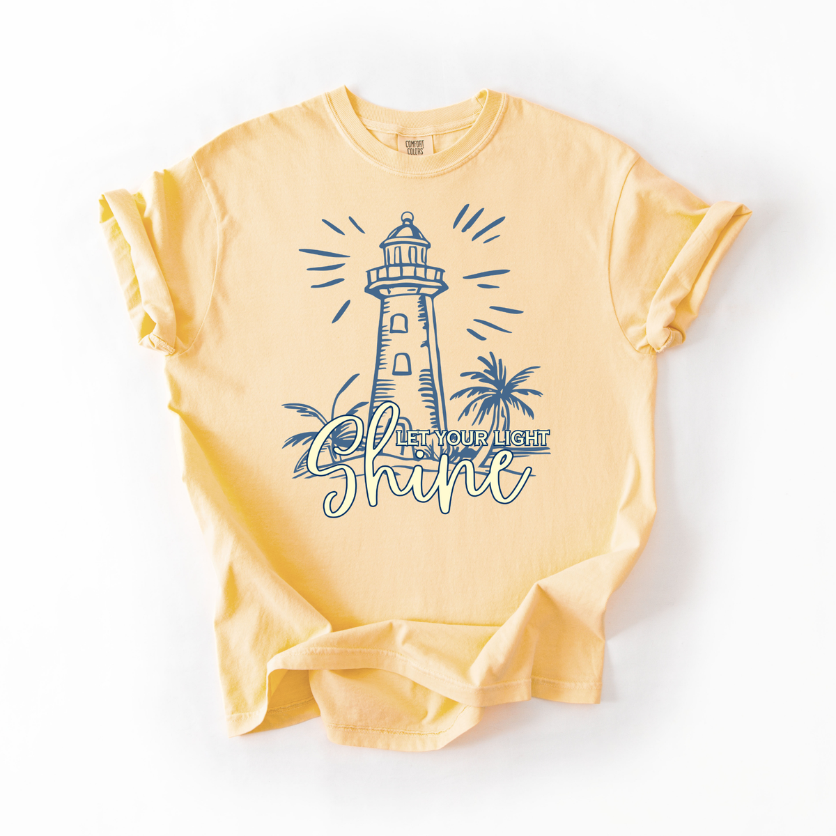 Let Your Light Shine- Lighthouse Beach Tshirt