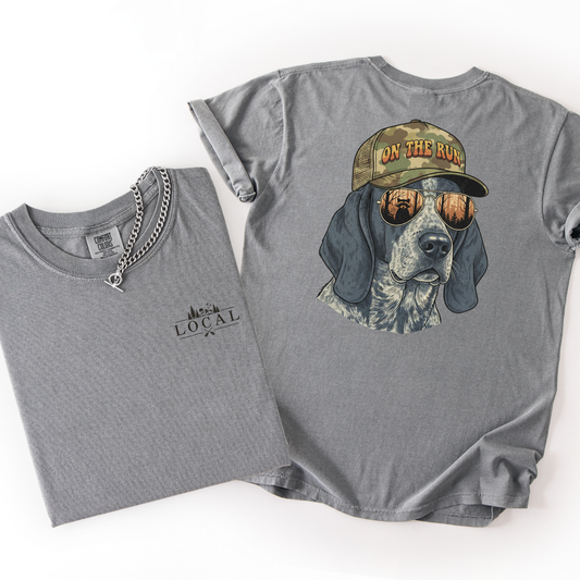 On The Run- Men's Dog Hunting Southern Lifestyle Tshirt