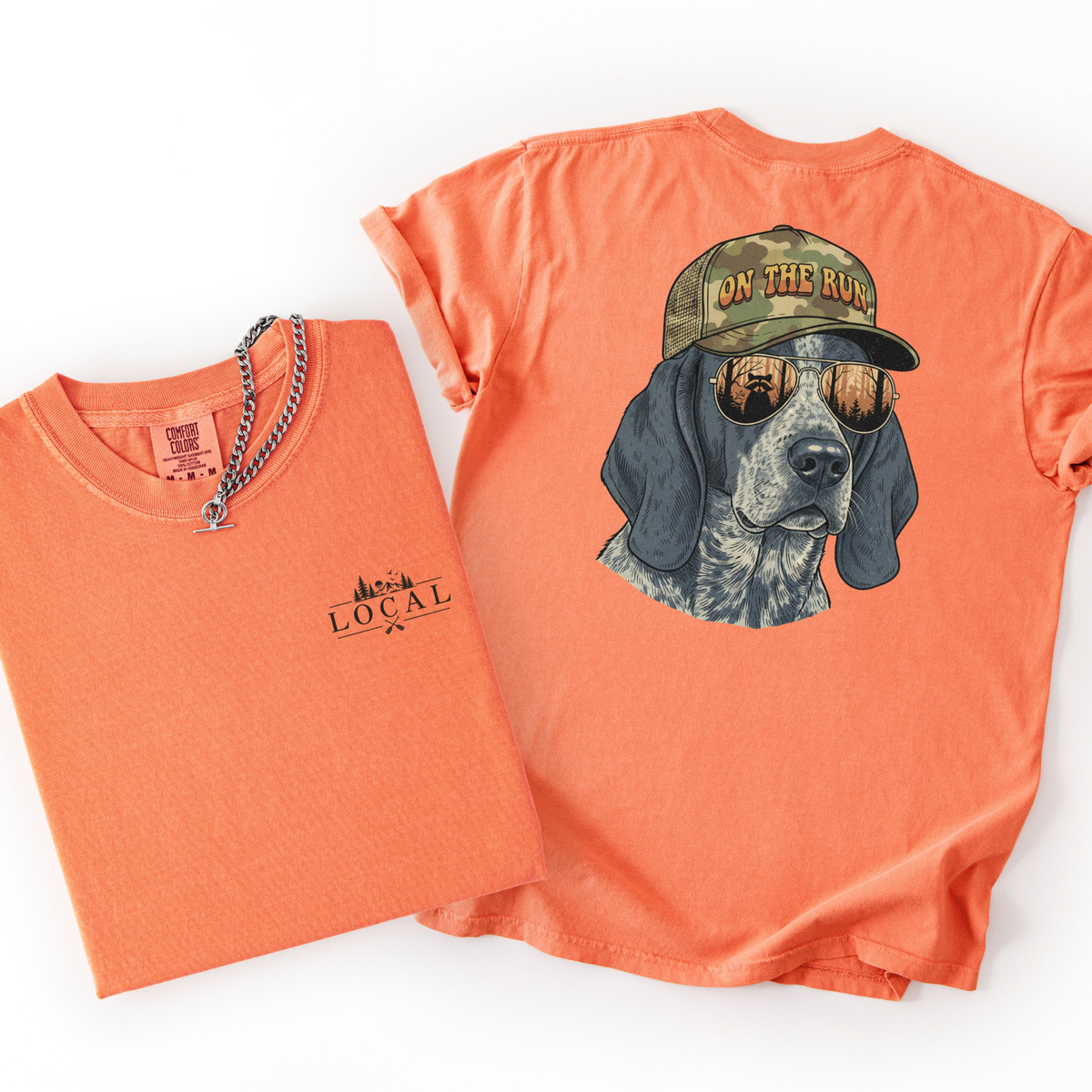On The Run- Men's Dog Hunting Southern Lifestyle Tshirt