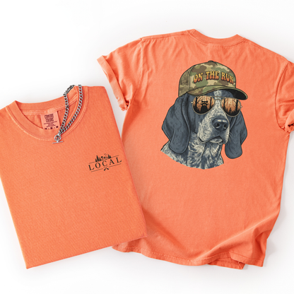 On The Run- Men's Dog Hunting Southern Lifestyle Tshirt