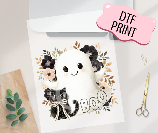 Boho Ghost- DTF Print