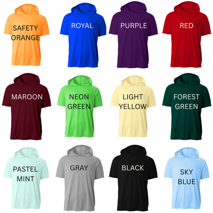 Hooded Performance Tee- Youth/Adult