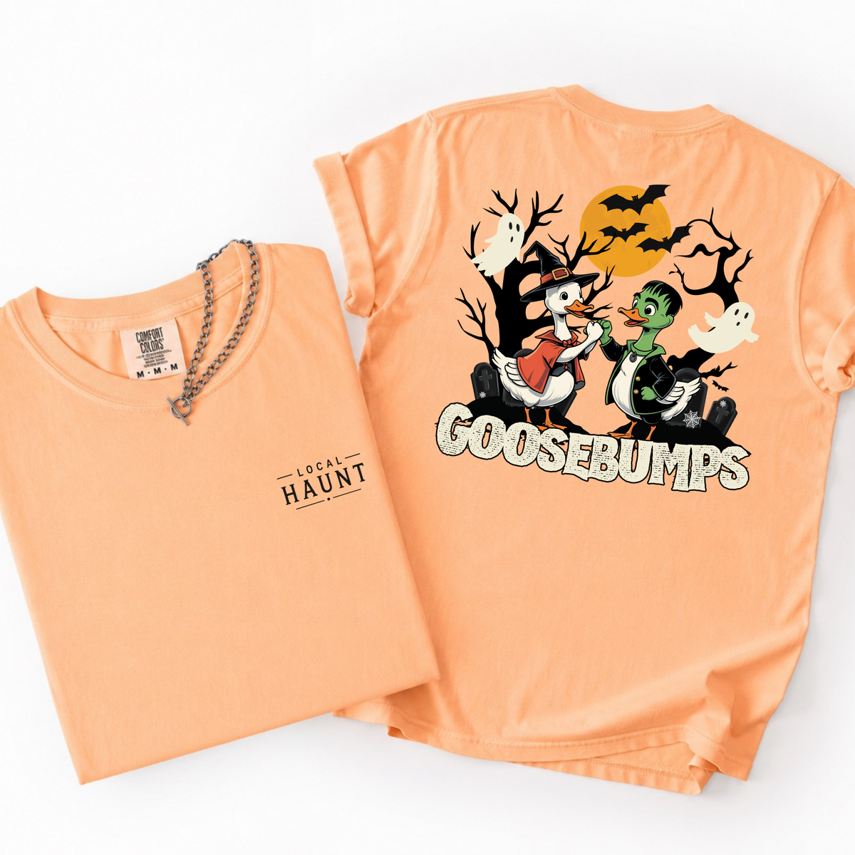 Goose Bumps- Trendy Halloween Women's Tshirt