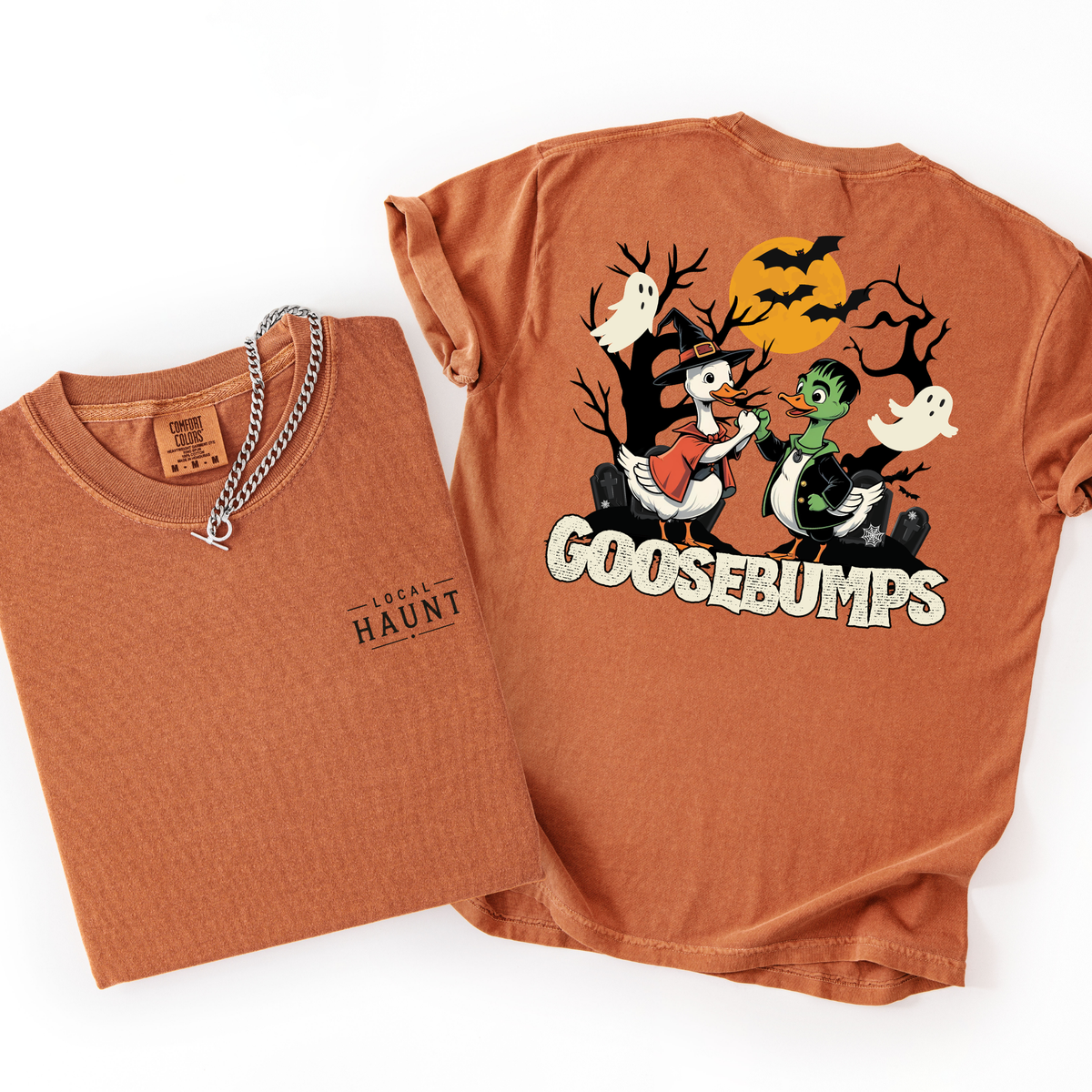 Goose Bumps- Trendy Halloween Women's Tshirt