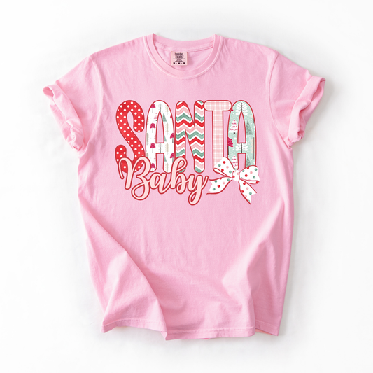 Santa Baby- Whimsical Christmas Women's Tee