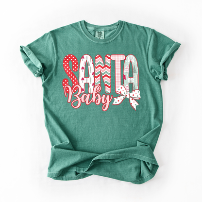 Santa Baby- Whimsical Christmas Women's Tee