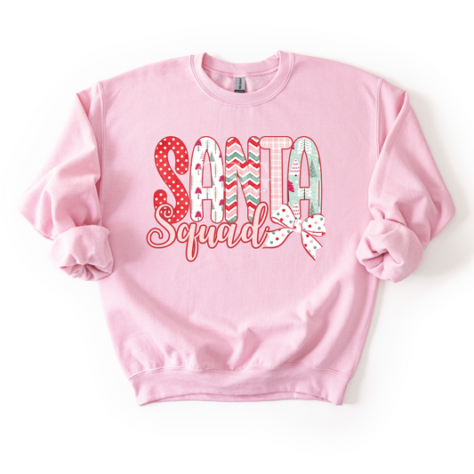 Santa Squad-Pink