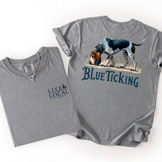Blue Ticking-Men's Graphic Tee