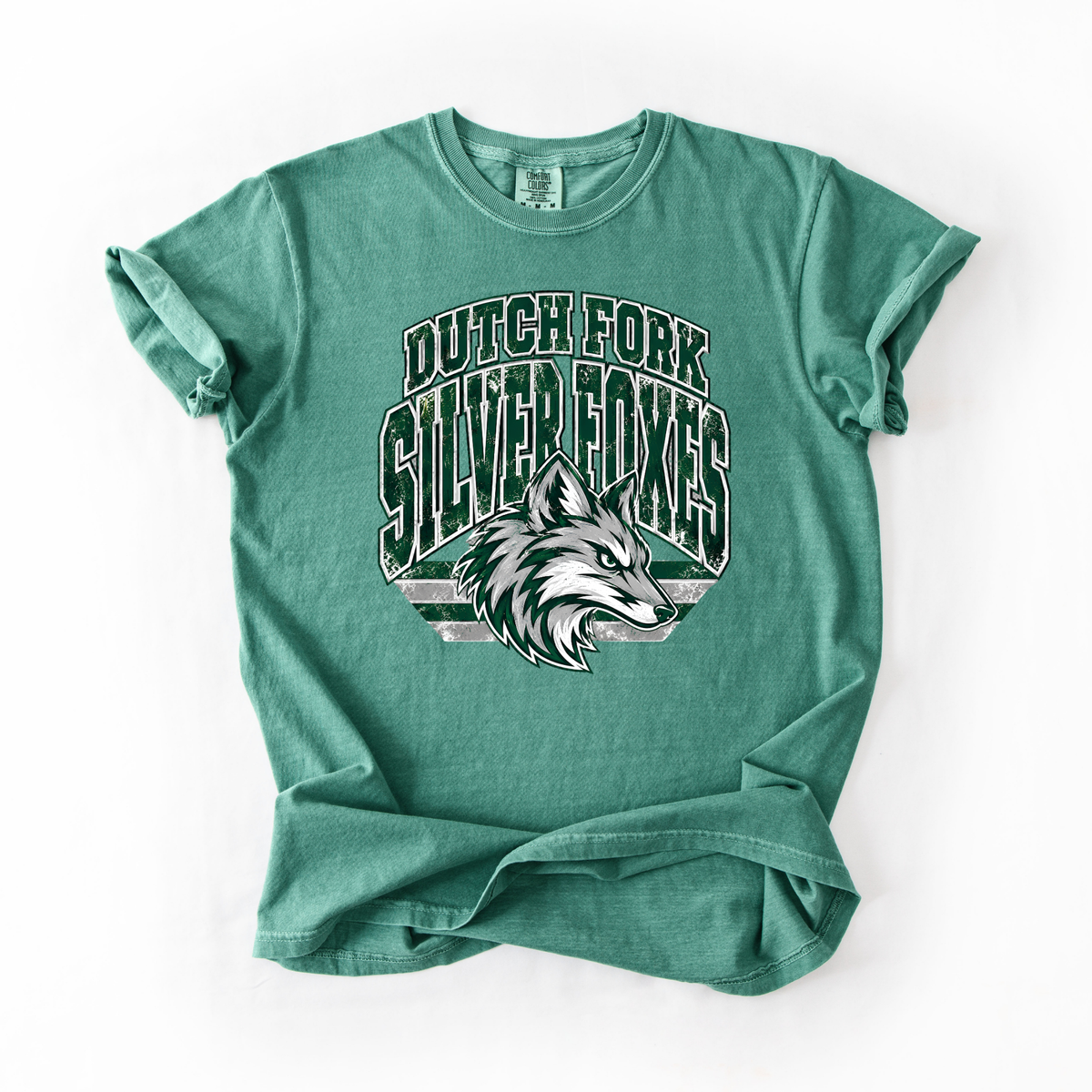 Dutch Fork Vintage Mascot Comfort Colors Tee- YOUTH & ADULT