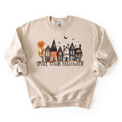 Small Town Halloween- Whimsy Women's Fall Sweatshirt