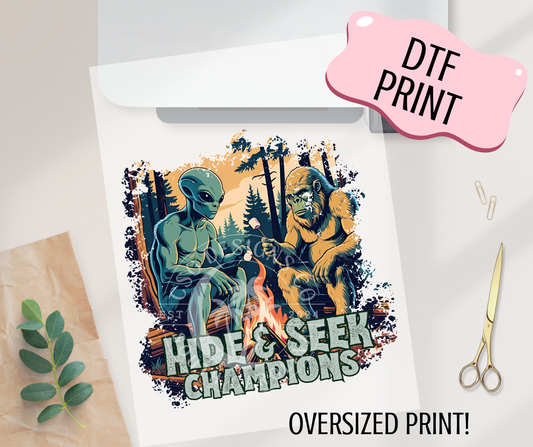 Hide & Seek Champion- DTF Print