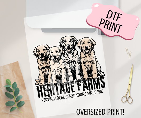 Heritage Farms-DTF Print