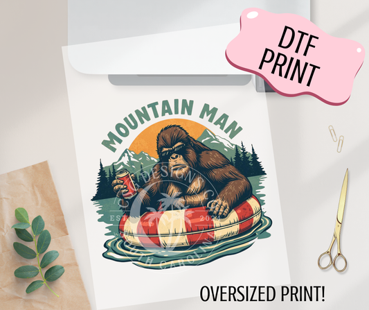 Mountain Man-DTF Print