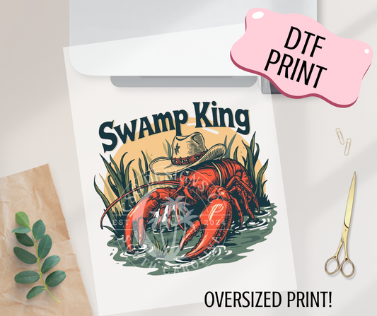Swamp King-DTF Print