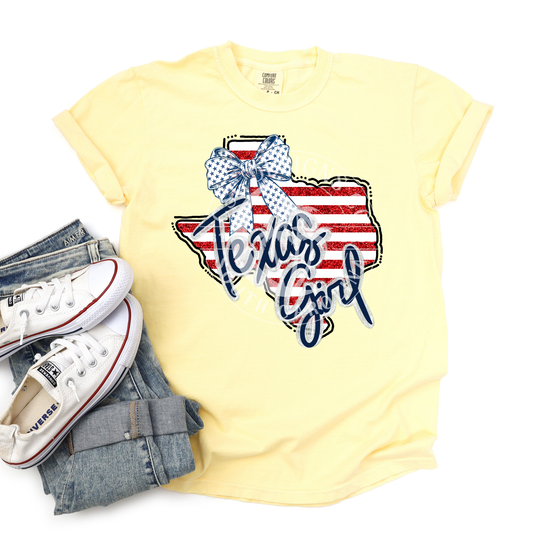 Texas Girl- Patriotic State-PNG