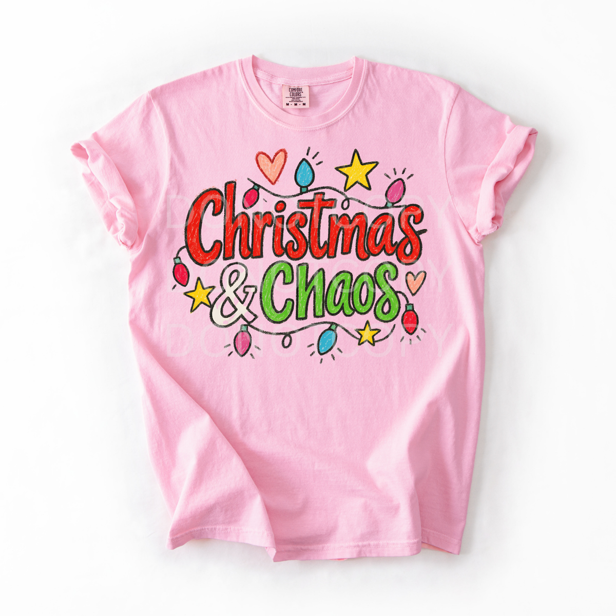 Christmas & Chaos- Tshirt