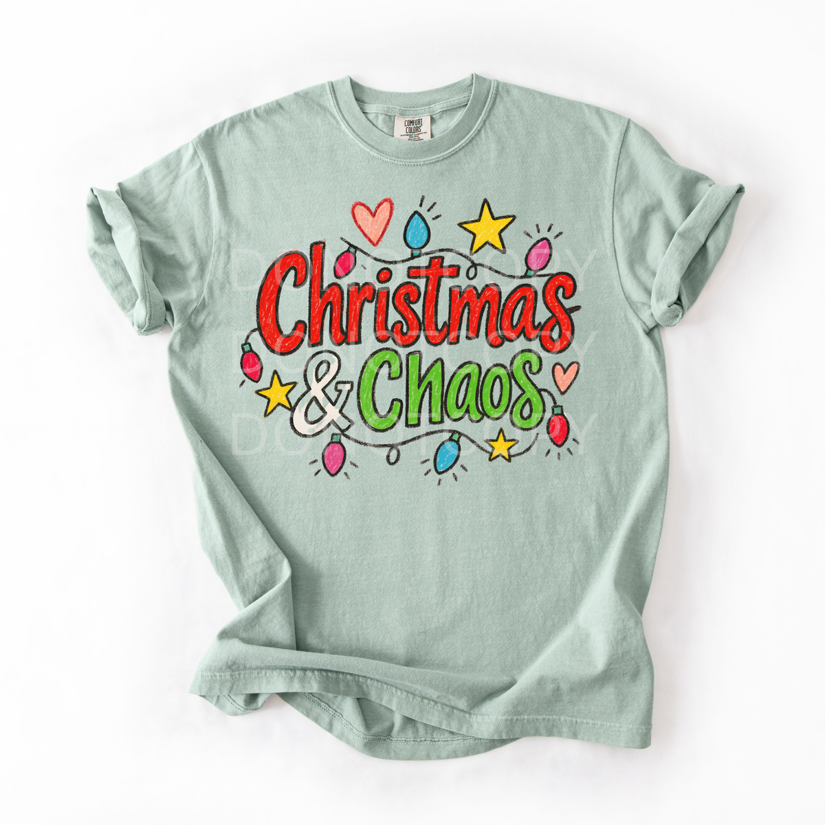 Christmas & Chaos- Tshirt