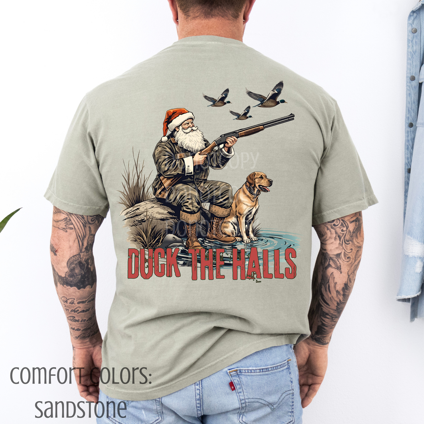 Duck The Halls- PNG