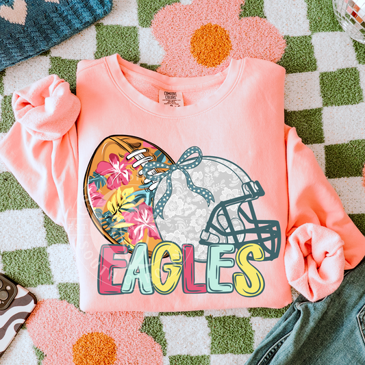 Eagles-Floral Football Mascot