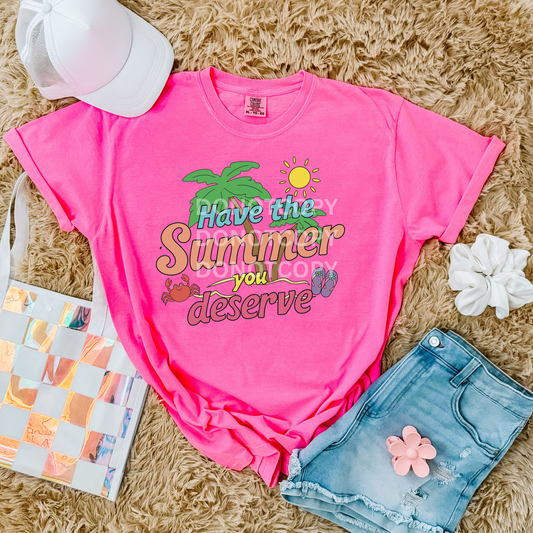Have The Summer You Deserve- PNG