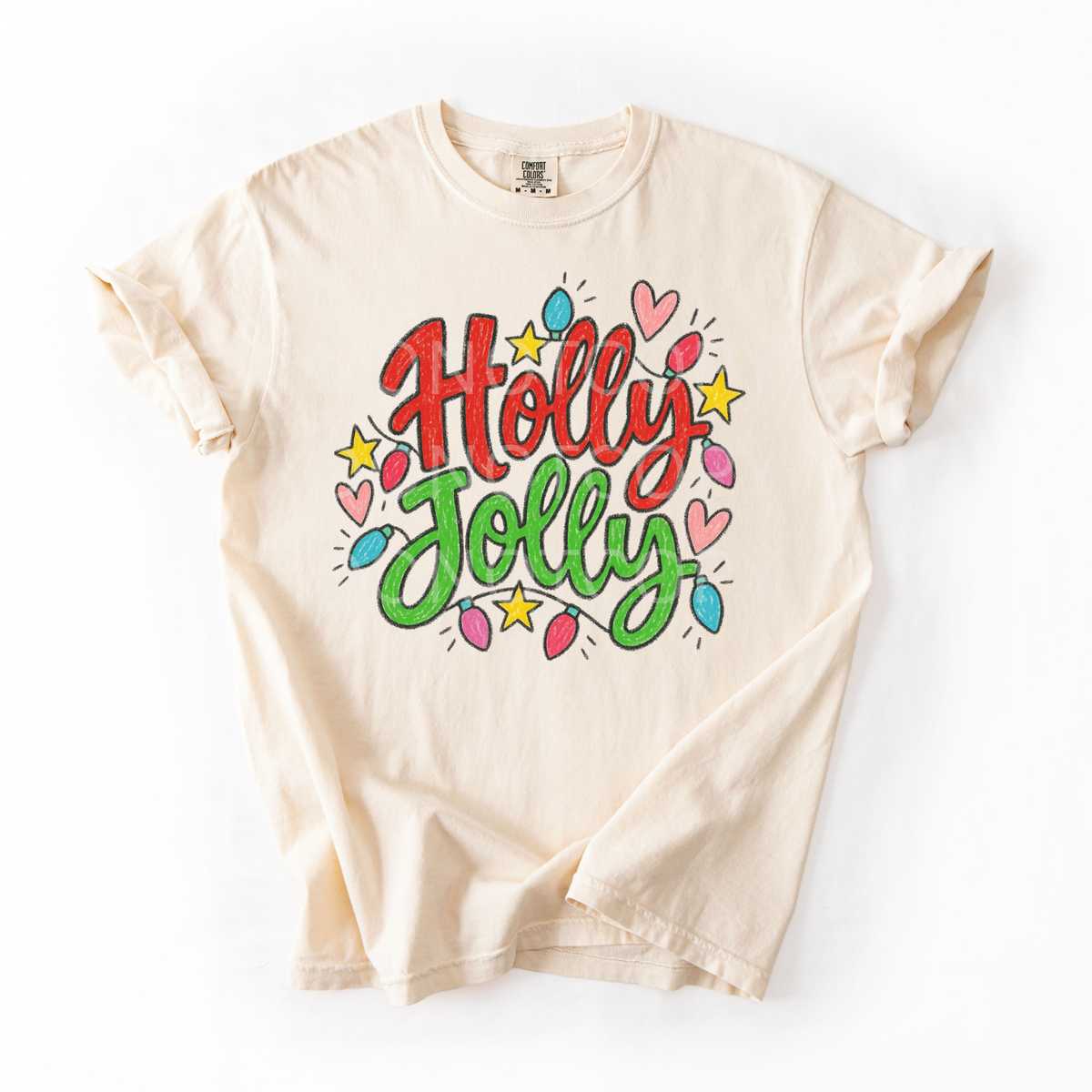 Holly Jolly Doodle Tshirt