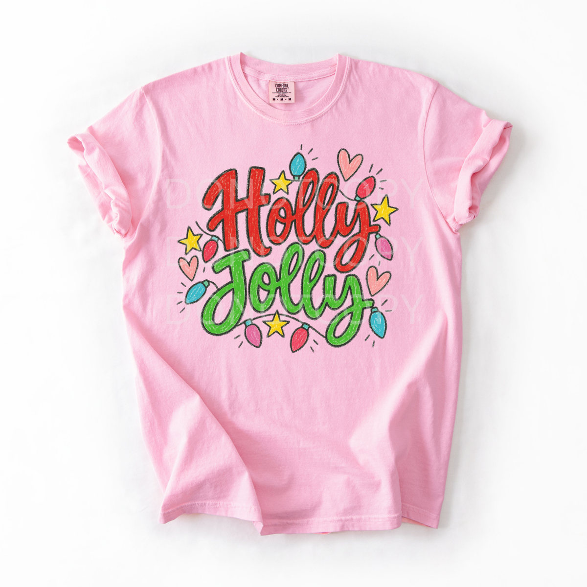 Holly Jolly Doodle Tshirt