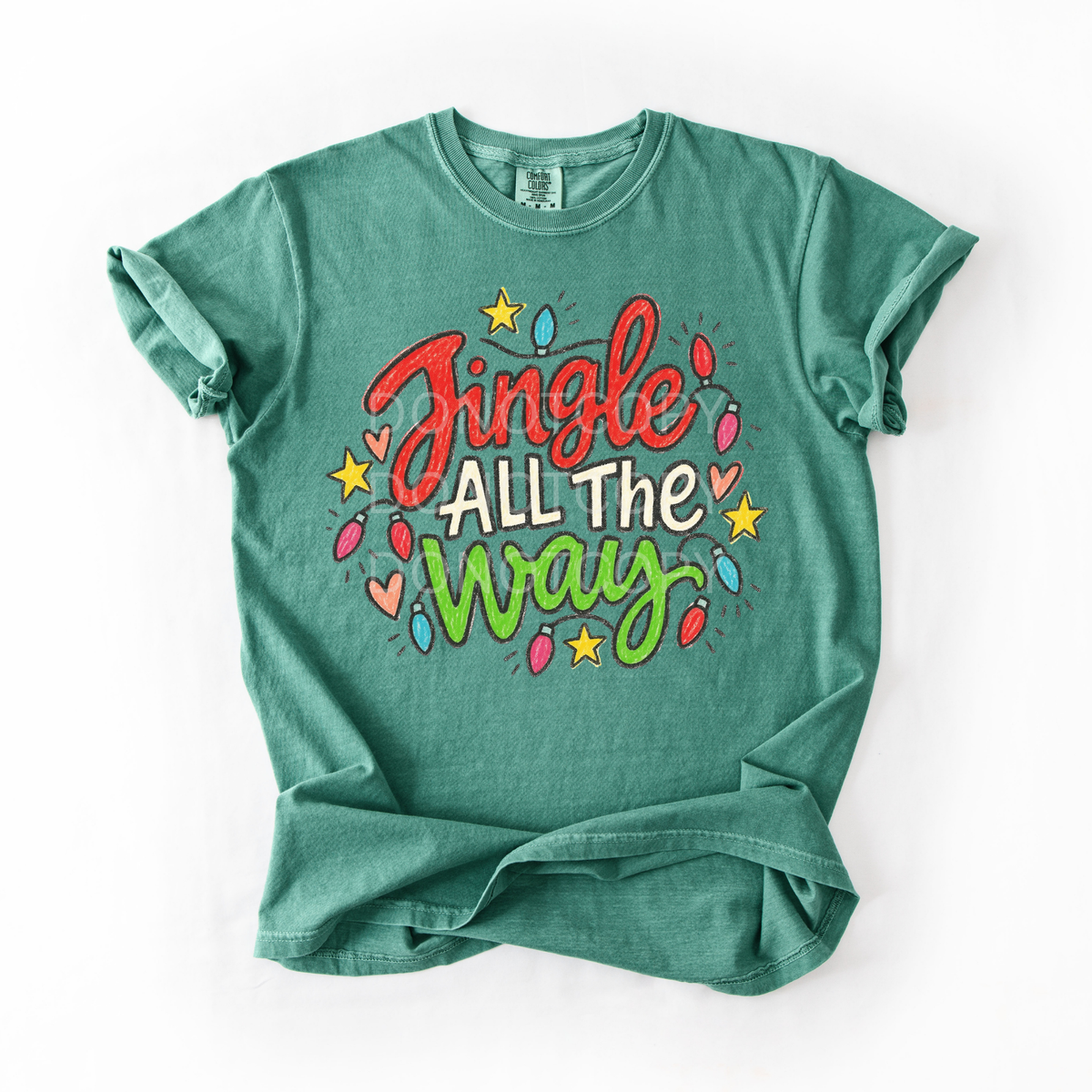 Jingle All The Way Doodle- Tshirt