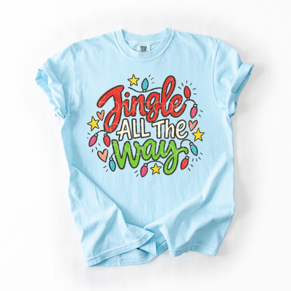 Jingle All The Way Doodle- Tshirt