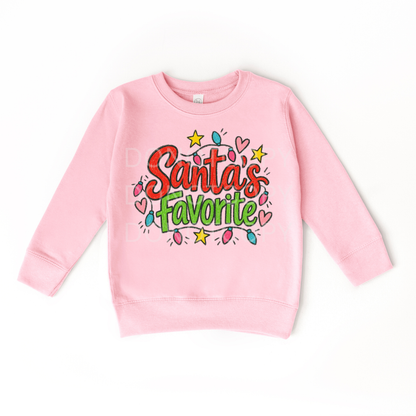 Santa's Favorite Doodle- YOUTH Tee or Sweatshirt