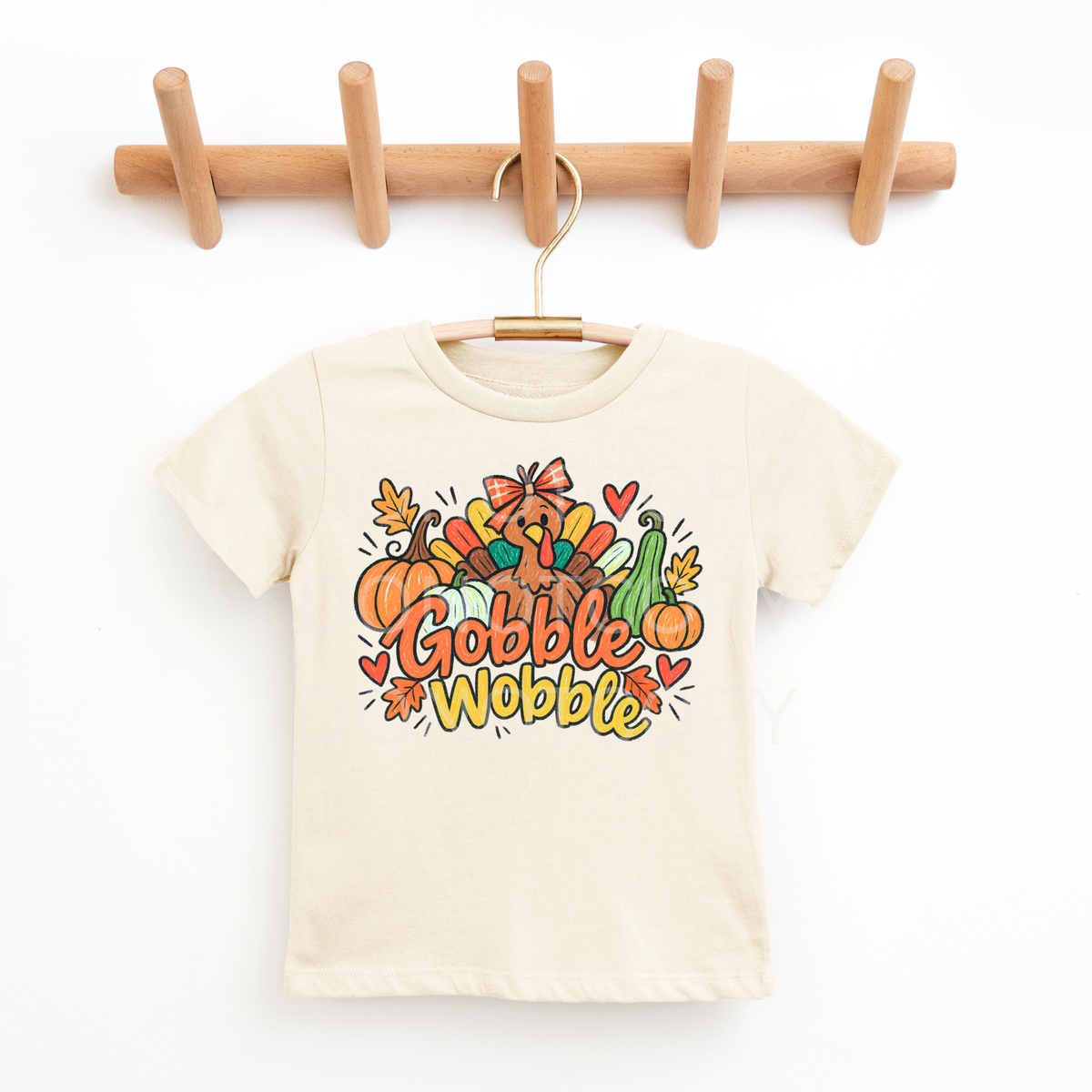 Gobble Wobble Girl Turkey- YOUTH