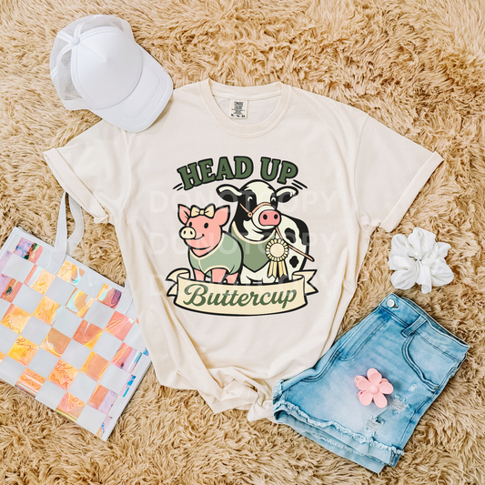 Head Up Buttercup- PNG
